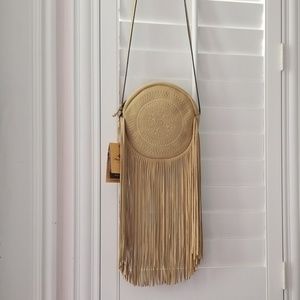 Patricia Nash Boho suede purse